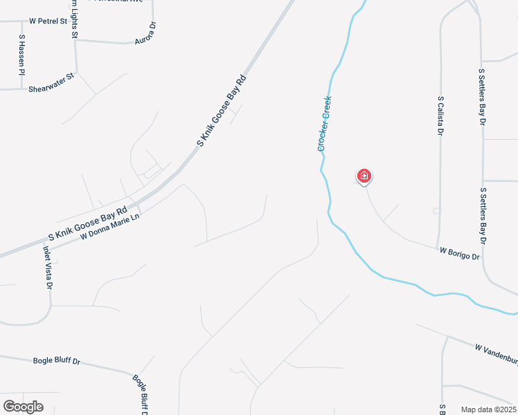 map of restaurants, bars, coffee shops, grocery stores, and more near 7589 W Overview Cir in Wasilla