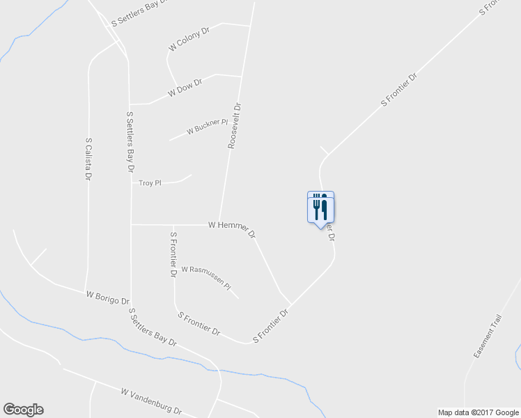 map of restaurants, bars, coffee shops, grocery stores, and more near 6771 West Hemmer Drive in Wasilla