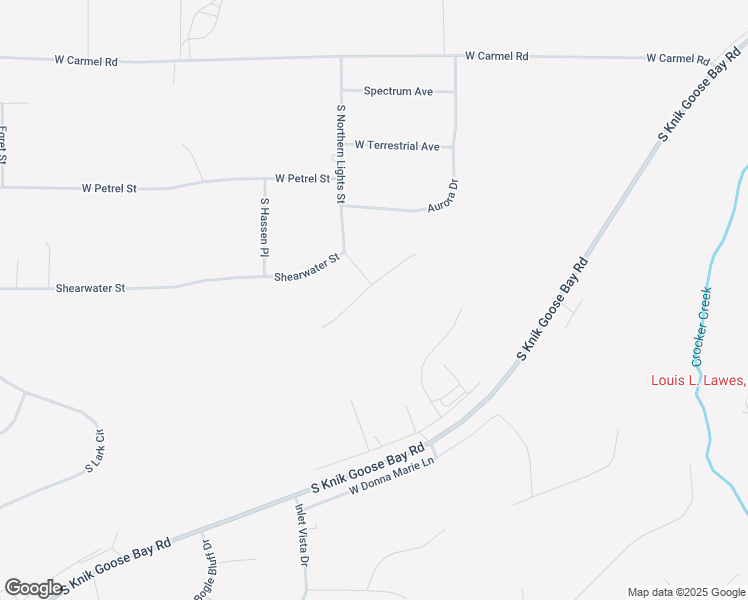 map of restaurants, bars, coffee shops, grocery stores, and more near 7934 West Mustafa Circle in Wasilla
