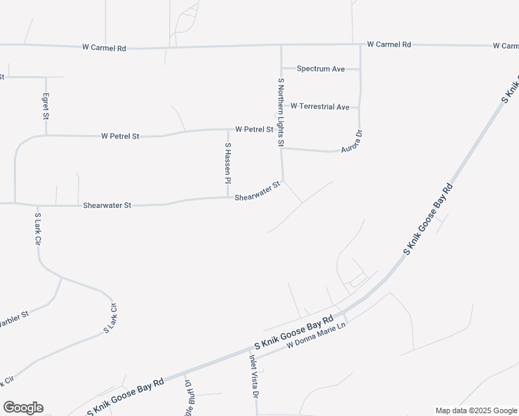 map of restaurants, bars, coffee shops, grocery stores, and more near 8006 Shearwater Street in Wasilla