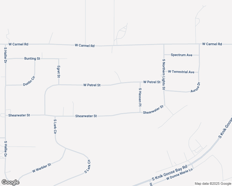 map of restaurants, bars, coffee shops, grocery stores, and more near 8211 Shearwater Street in Wasilla