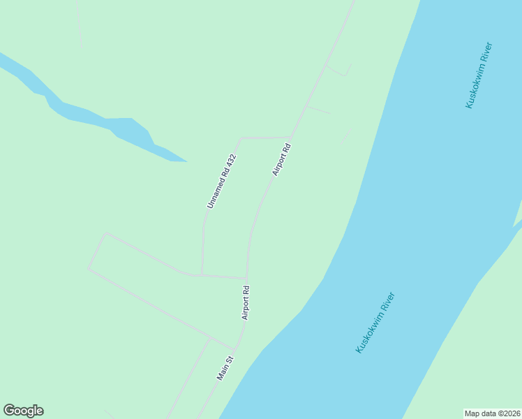 map of restaurants, bars, coffee shops, grocery stores, and more near Airport Rd in Lower Kalskag