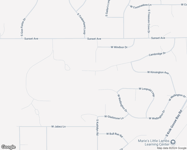 map of restaurants, bars, coffee shops, grocery stores, and more near 6750 West Cambridge Drive in Wasilla