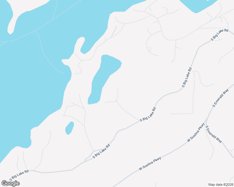 map of restaurants, bars, coffee shops, grocery stores, and more near 7406 South Big Lake Road in Wasilla