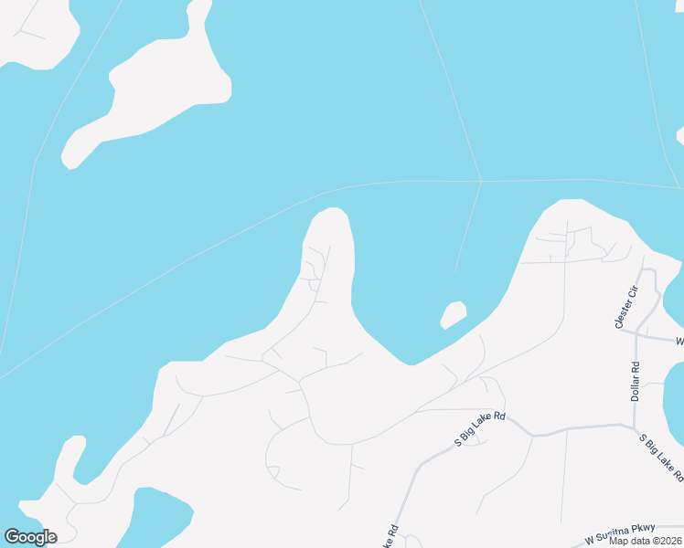 map of restaurants, bars, coffee shops, grocery stores, and more near 4289 South Forecastle Lane in Wasilla