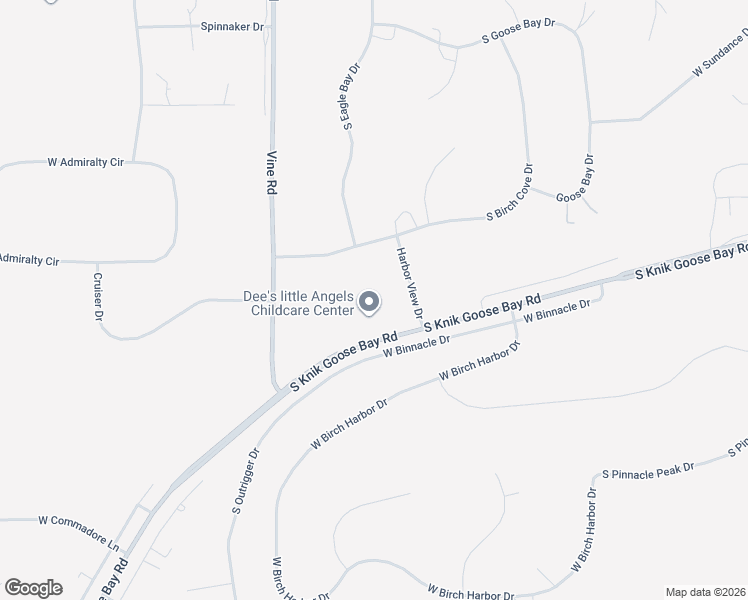 map of restaurants, bars, coffee shops, grocery stores, and more near 4280 South Knik Goose Bay Road in Wasilla