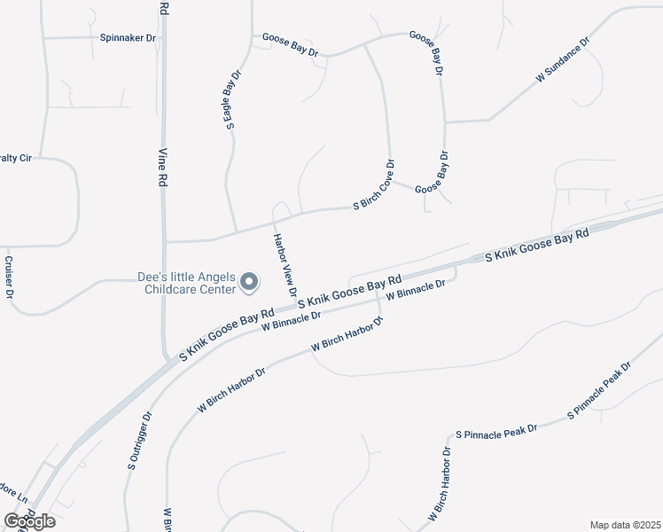 map of restaurants, bars, coffee shops, grocery stores, and more near 4180 South Knik Goose Bay Road in Wasilla