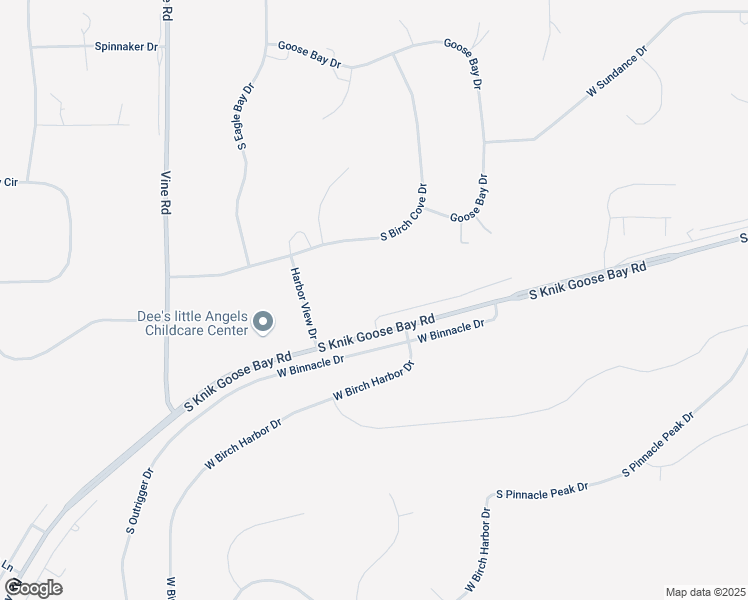 map of restaurants, bars, coffee shops, grocery stores, and more near 4180 South Knik Goose Bay Road in Wasilla