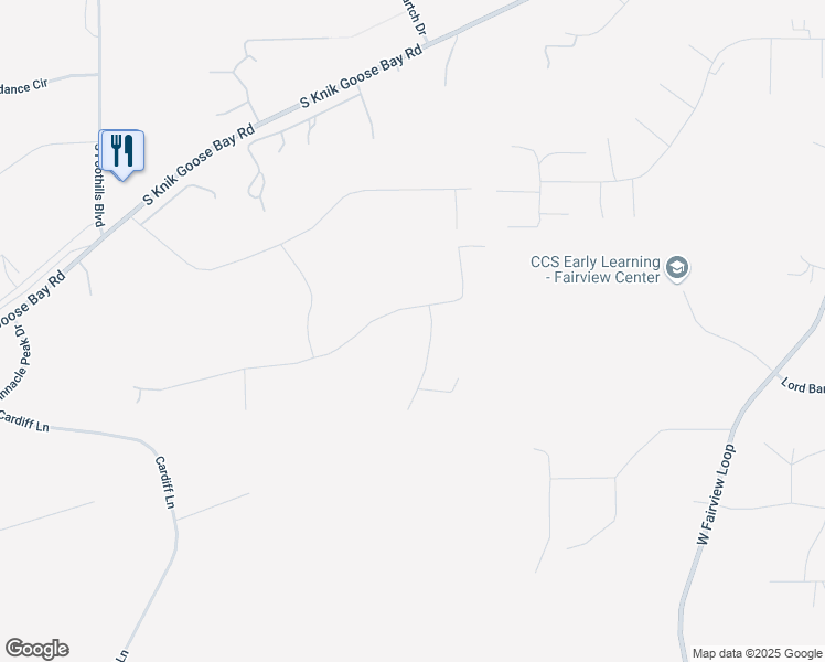 map of restaurants, bars, coffee shops, grocery stores, and more near 4054 South Meadow Drive in Wasilla