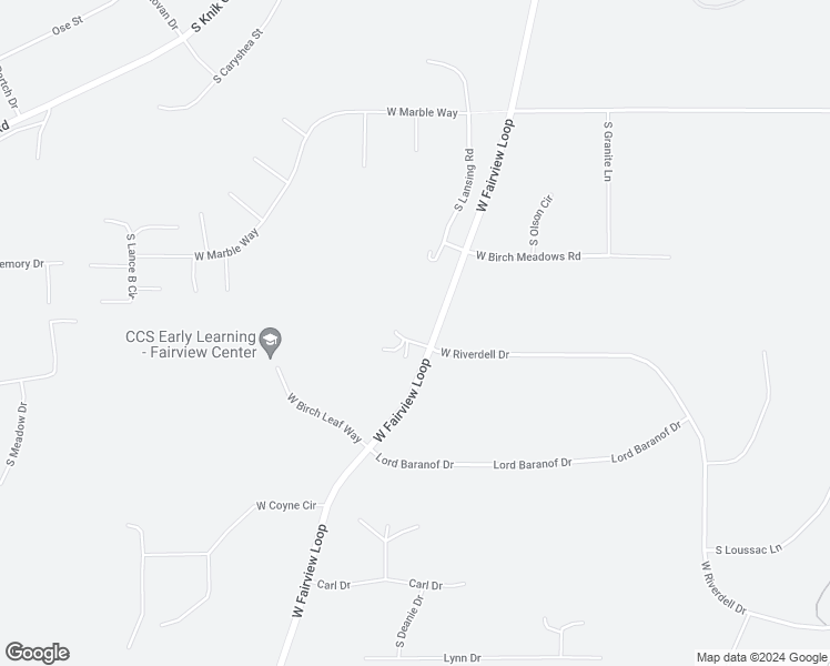 map of restaurants, bars, coffee shops, grocery stores, and more near 3689 West Autumn Crest Circle in Wasilla