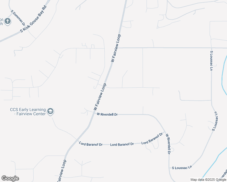 map of restaurants, bars, coffee shops, grocery stores, and more near 3544 West Birch Meadows Road in Wasilla