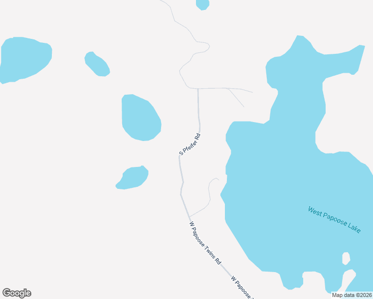 map of restaurants, bars, coffee shops, grocery stores, and more near South Pfeifer Road in Big Lake