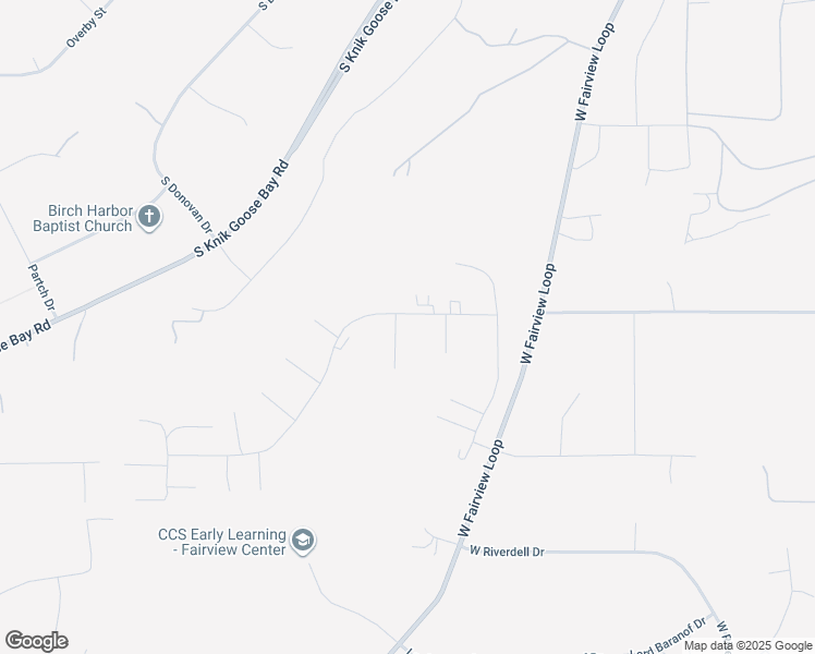 map of restaurants, bars, coffee shops, grocery stores, and more near 3615 South Heartwood Circle in Wasilla