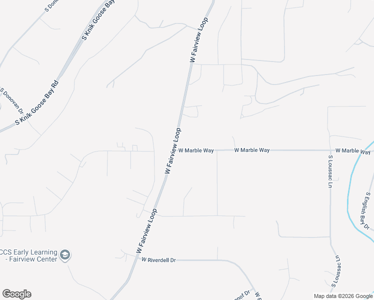 map of restaurants, bars, coffee shops, grocery stores, and more near 3405 West Marble Way in Wasilla