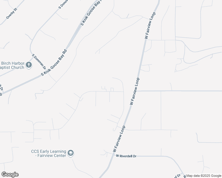 map of restaurants, bars, coffee shops, grocery stores, and more near 3605 Marble Way in Wasilla