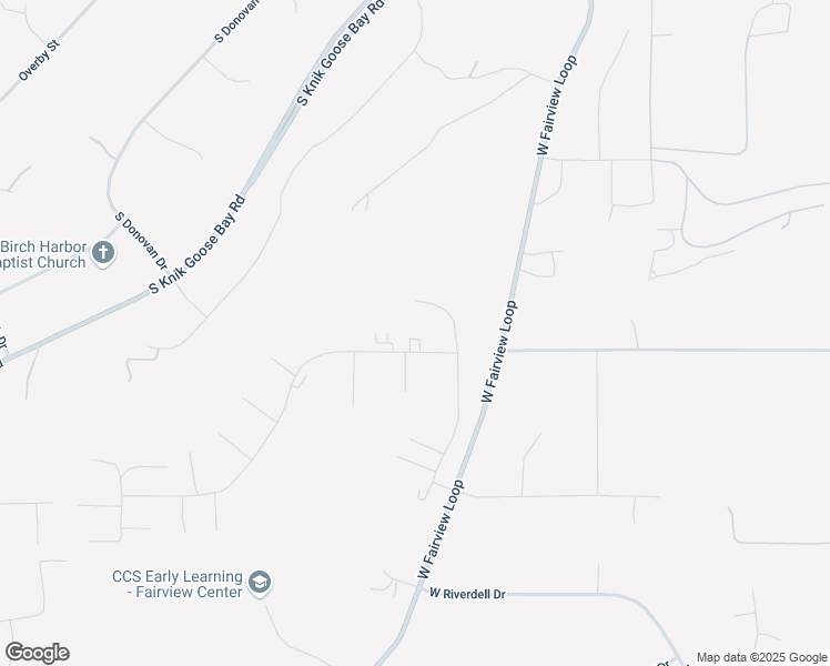 map of restaurants, bars, coffee shops, grocery stores, and more near 3605 Marble Way in Wasilla