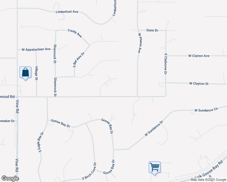 map of restaurants, bars, coffee shops, grocery stores, and more near 5421 West Hollywood Road in Wasilla