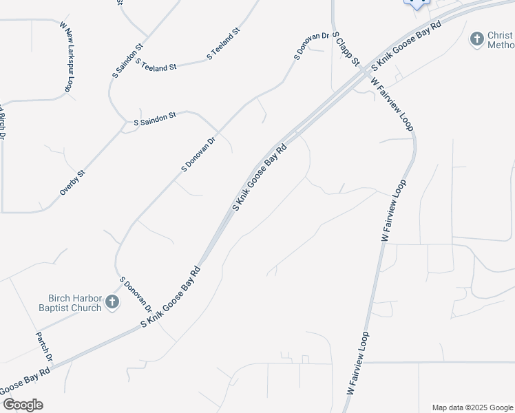 map of restaurants, bars, coffee shops, grocery stores, and more near 3230 South Caryshea Street in Wasilla