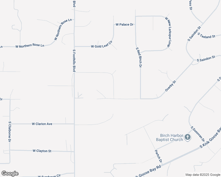 map of restaurants, bars, coffee shops, grocery stores, and more near 4550 West Ronnies Circle in Wasilla