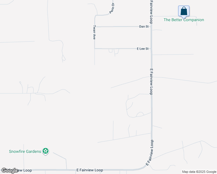 map of restaurants, bars, coffee shops, grocery stores, and more near 1001 East Hanna Circle in Wasilla