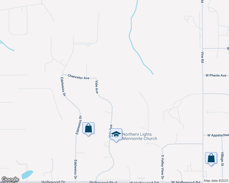 map of restaurants, bars, coffee shops, grocery stores, and more near 3131 South Vale Avenue in Wasilla