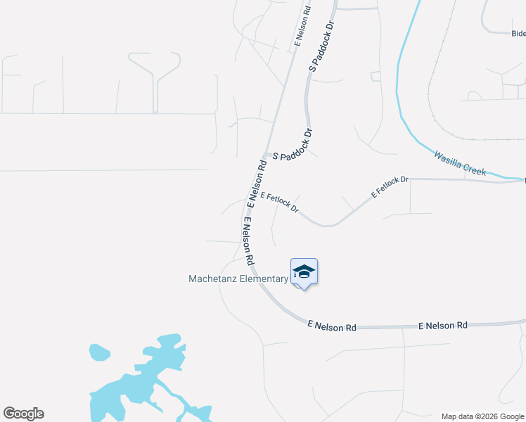 map of restaurants, bars, coffee shops, grocery stores, and more near 2820 Barnyard Circle in Wasilla