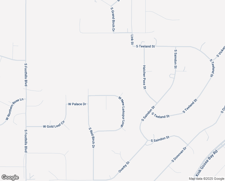 map of restaurants, bars, coffee shops, grocery stores, and more near 4694 West New Larkspur Loop in Wasilla