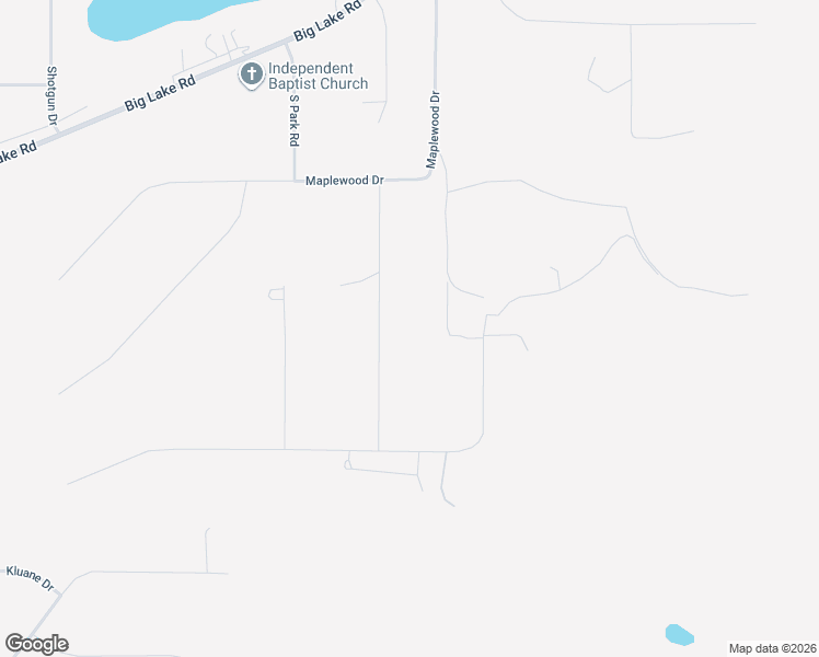 map of restaurants, bars, coffee shops, grocery stores, and more near 13221 West Cherrywood Drive in Wasilla