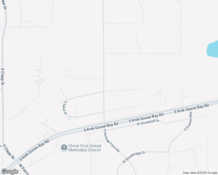 map of restaurants, bars, coffee shops, grocery stores, and more near 3085 West Bayridge Circle in Wasilla
