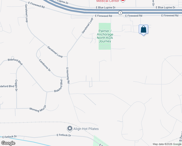 map of restaurants, bars, coffee shops, grocery stores, and more near 6151 East Dearborn Drive in Palmer