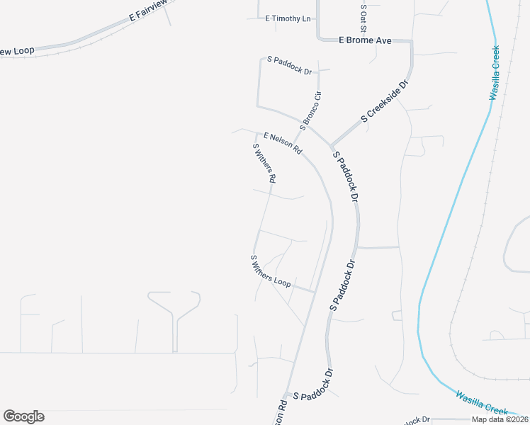 map of restaurants, bars, coffee shops, grocery stores, and more near 2096 South Withers Loop in Wasilla