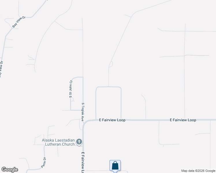 map of restaurants, bars, coffee shops, grocery stores, and more near 2268 Valley Loop Road in Wasilla
