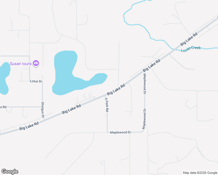 map of restaurants, bars, coffee shops, grocery stores, and more near 13793 Big Lake Road in Wasilla