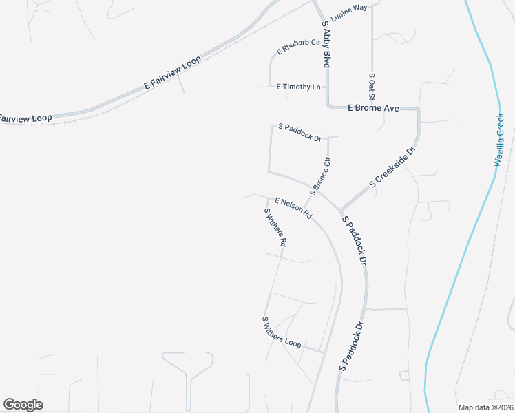 map of restaurants, bars, coffee shops, grocery stores, and more near 2096 South Withers Road in Wasilla