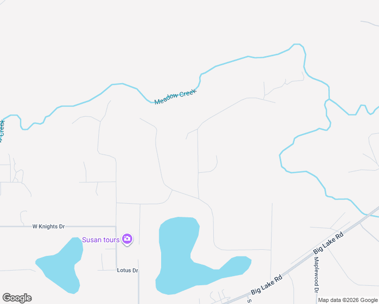 map of restaurants, bars, coffee shops, grocery stores, and more near 1836 South Simms Road in Wasilla