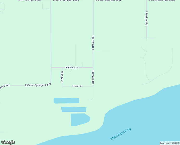 map of restaurants, bars, coffee shops, grocery stores, and more near 12480 Kalwies Lane in Palmer