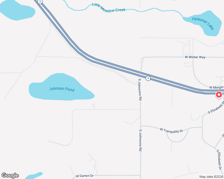 map of restaurants, bars, coffee shops, grocery stores, and more near 1410 South Johnsons Road in Wasilla