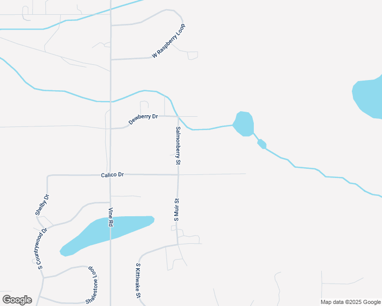 map of restaurants, bars, coffee shops, grocery stores, and more near 1061 Salmonberry Street in Wasilla