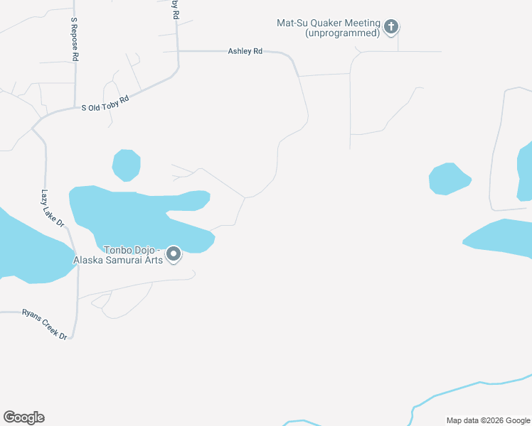 map of restaurants, bars, coffee shops, grocery stores, and more near 795 Ashley Row in Wasilla