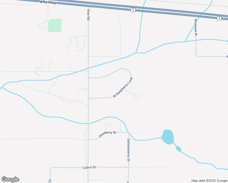 map of restaurants, bars, coffee shops, grocery stores, and more near 5920 West Raspberry Loop in Wasilla