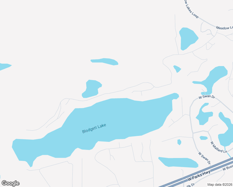 map of restaurants, bars, coffee shops, grocery stores, and more near 8804 Northshore Drive in Wasilla