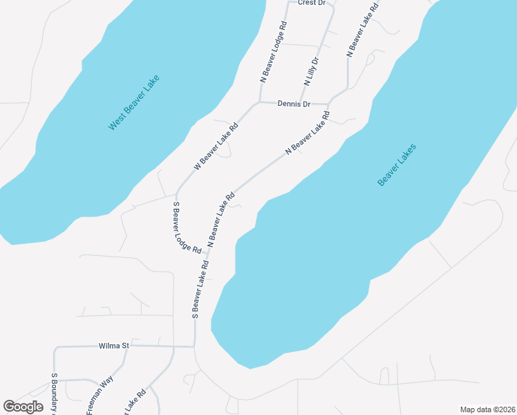 map of restaurants, bars, coffee shops, grocery stores, and more near 495 North Beaver Lake Road in Wasilla