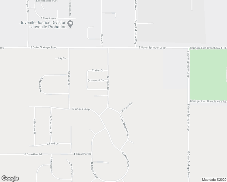 map of restaurants, bars, coffee shops, grocery stores, and more near 325 North Popes Road in Palmer