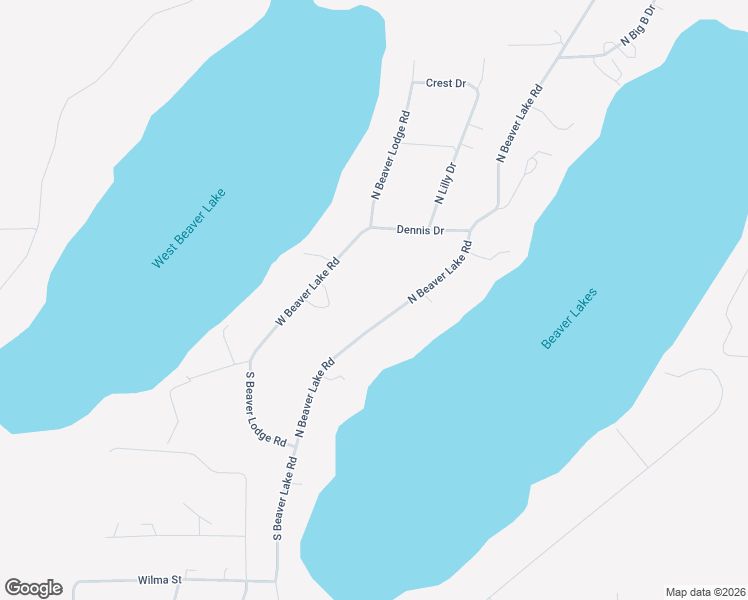 map of restaurants, bars, coffee shops, grocery stores, and more near 632 North Beaver Lake Road in Wasilla