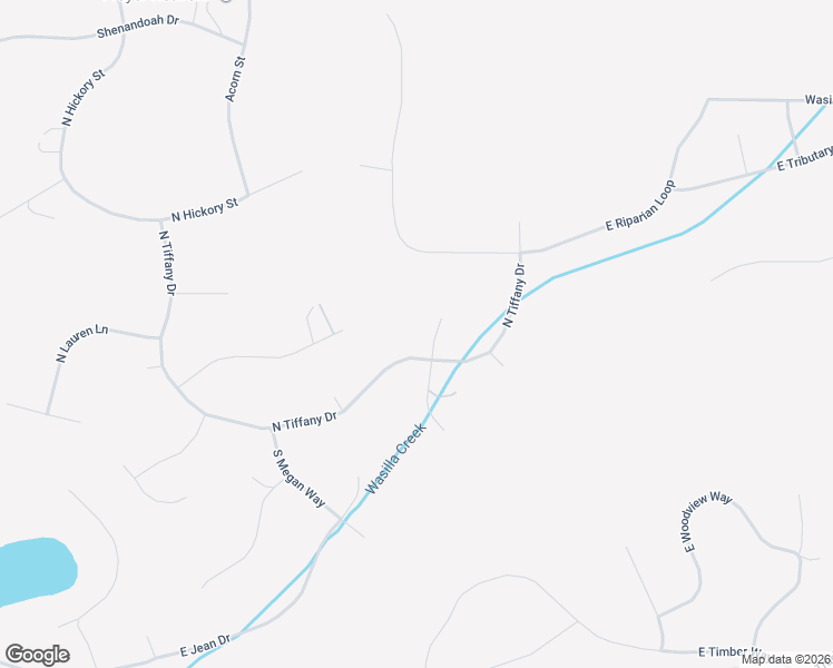 map of restaurants, bars, coffee shops, grocery stores, and more near 281 North Tiffany Drive in Palmer