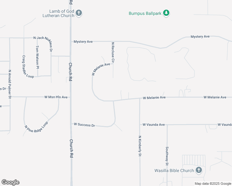 map of restaurants, bars, coffee shops, grocery stores, and more near 880 North Recluse Circle in Wasilla