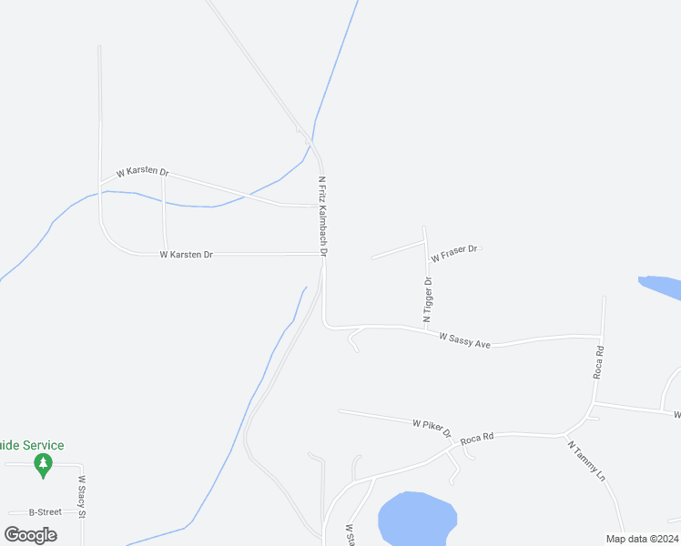 map of restaurants, bars, coffee shops, grocery stores, and more near 4740 West Adirondack Circle in Meadow Lakes