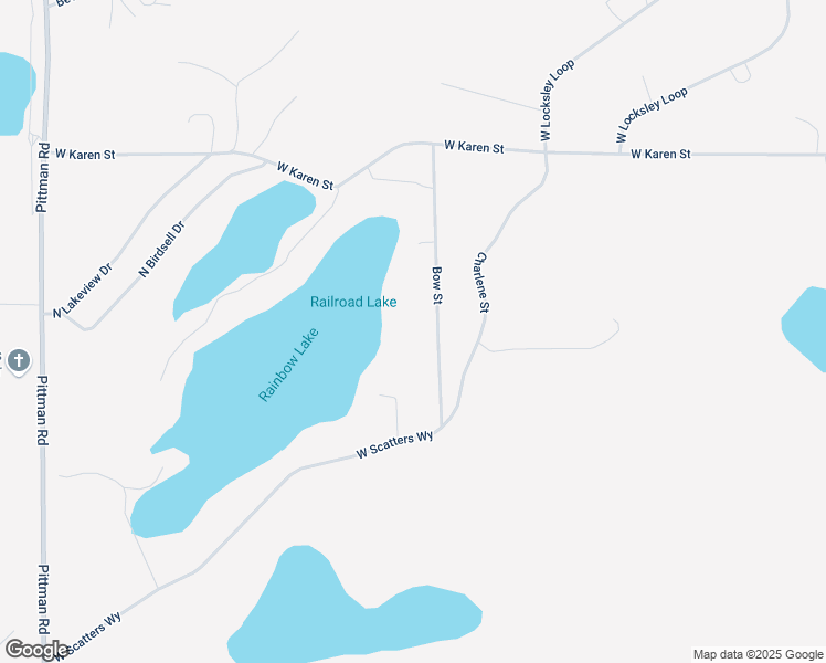 map of restaurants, bars, coffee shops, grocery stores, and more near 1640 Bow Street in Wasilla