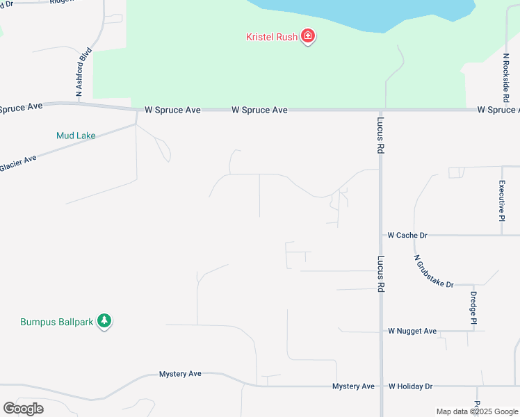 map of restaurants, bars, coffee shops, grocery stores, and more near 1521 North Kerry Lane in Wasilla