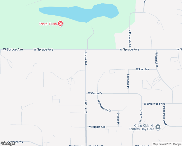 map of restaurants, bars, coffee shops, grocery stores, and more near 1252 West Glenkerry Drive in Wasilla